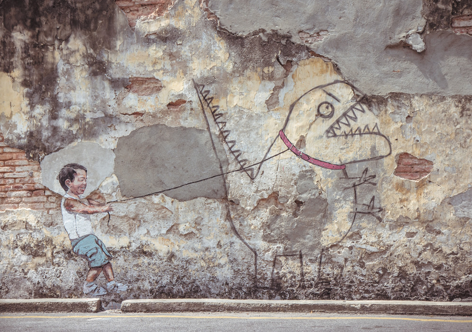 Penang, Malaysia: Street Art Unites Past and Future